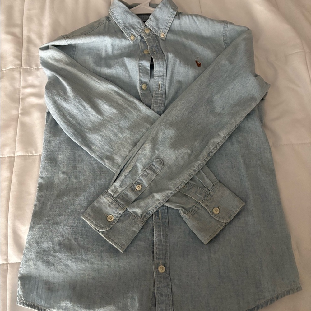 Ralph Lauren Jean Light Blue Boy's Shirt